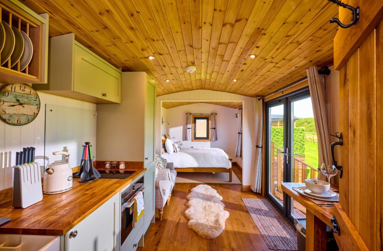 Abberley Shepherds Hut - Ockeridge Rural Retreats Hotel Wichenford Eksteriør billede