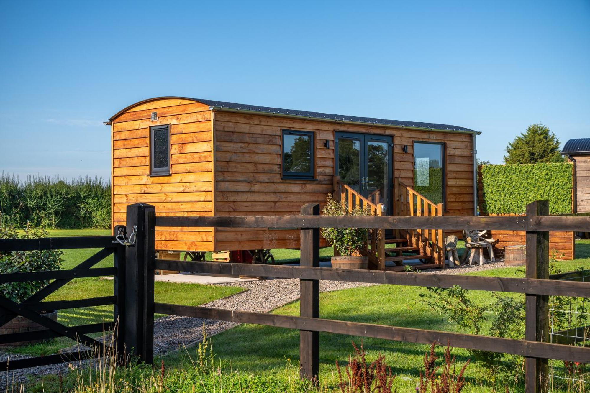 Abberley Shepherds Hut - Ockeridge Rural Retreats Hotel Wichenford Eksteriør billede