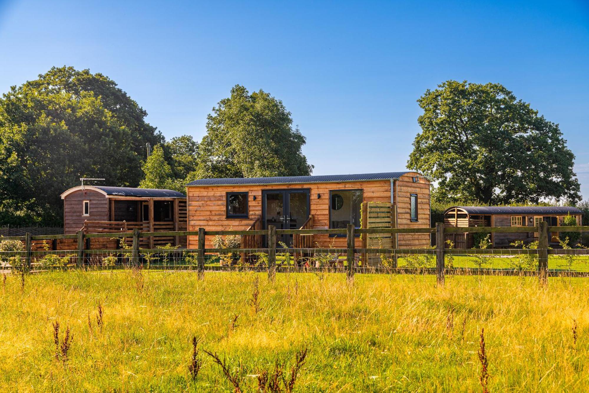 Abberley Shepherds Hut - Ockeridge Rural Retreats Hotel Wichenford Eksteriør billede