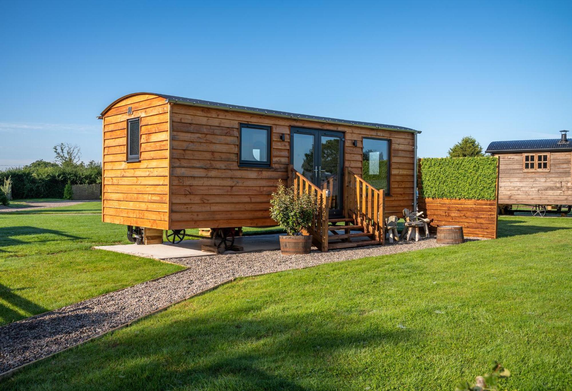 Abberley Shepherds Hut - Ockeridge Rural Retreats Hotel Wichenford Eksteriør billede