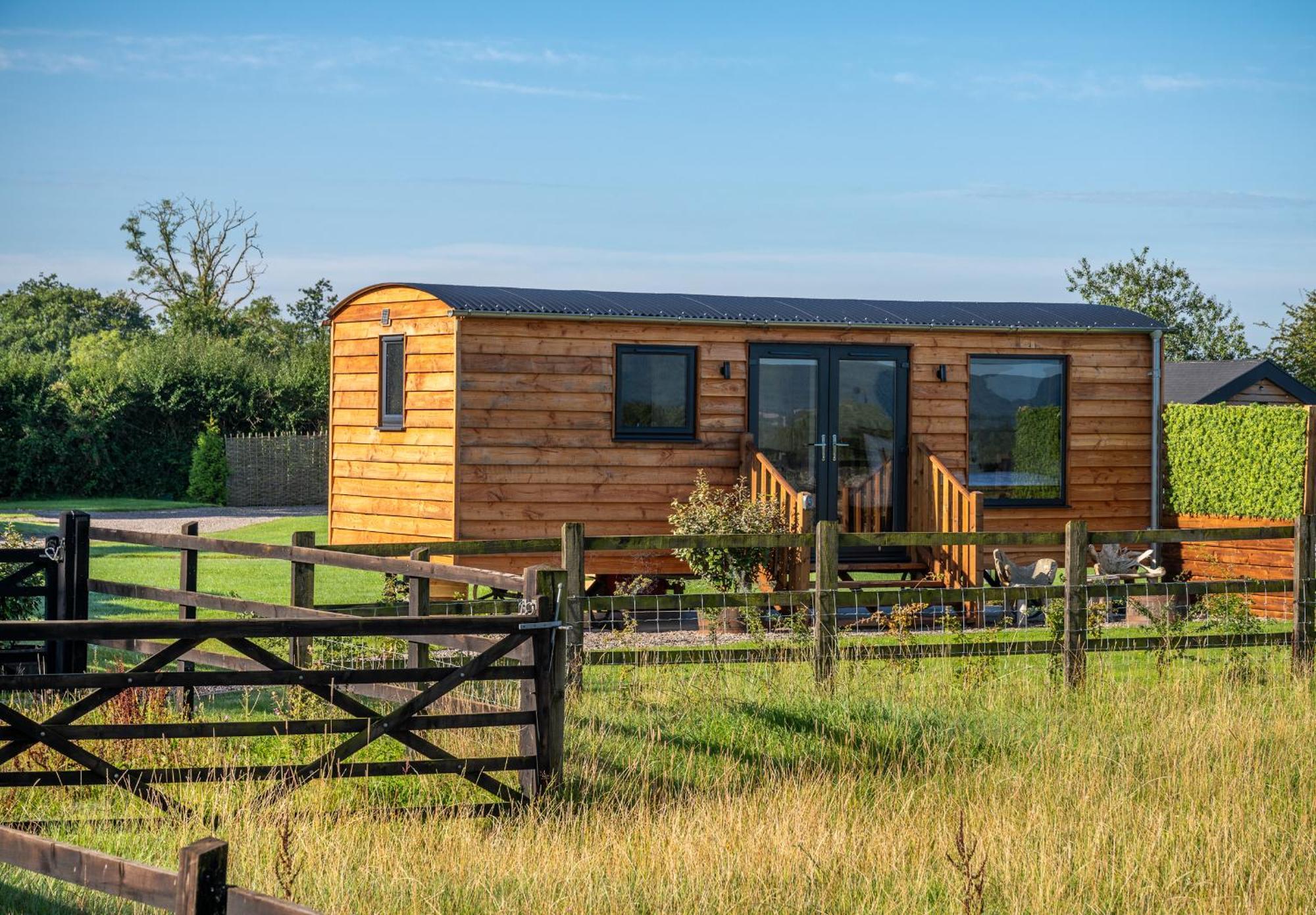 Abberley Shepherds Hut - Ockeridge Rural Retreats Hotel Wichenford Eksteriør billede